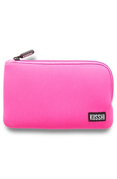Kusshi On The Go Pouch Set In Pink