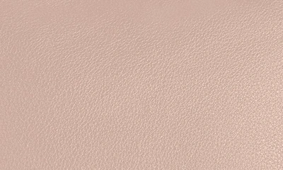 Shop Kusshi Signature Leather Makeup Bag In Blush Pink