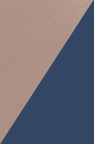 Kusshi Vacationer Leather Makeup Bag In Blush Pink