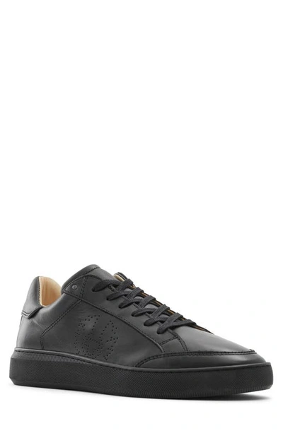 Shop Belstaff Track Sneaker In Black Leather
