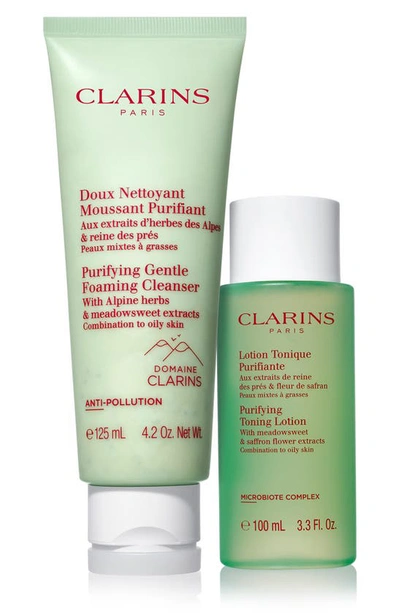 Shop Clarins Cleansing Sensations Duo (nordstrom Exclusive) Usd $42 Value