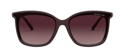 Shop Michael Kors Mk 2079 U 33448h Square Sunglasses In Violet