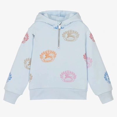Burberry baby outlet blue hoodie