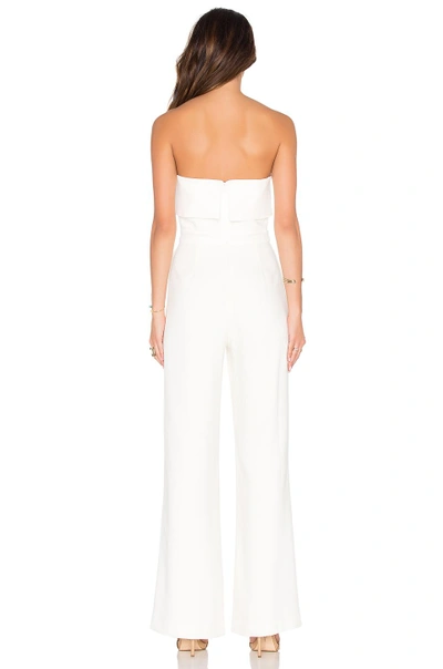 Shop Alexis Ruba Jumpsuit In Off White