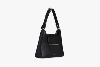 Shop Strathberry Multrees Hobo In Black