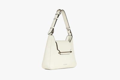 Shop Strathberry Multrees Hobo In White