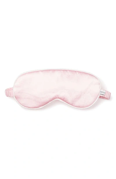 Shop Petite Plume Silk Sleep Mask In Pink