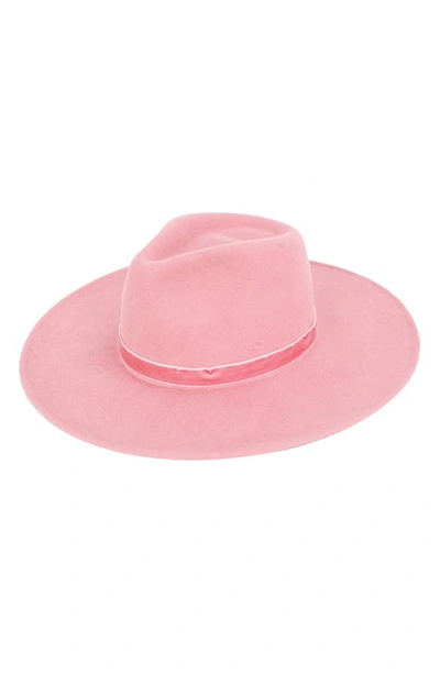 Shop Peter Grimm Jaylin Fedora Hat In Pink