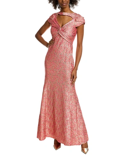 Shop Theia Amorina Gown In Pink
