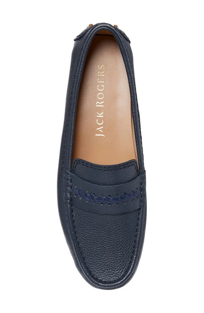 Shop Jack Rogers Dolce Driving Loafer In Midnight Navy