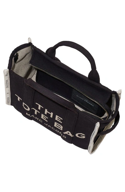 Marc Jacobs The Jacquard Medium Tote Bag In Black