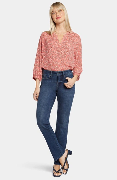Nydj Marilyn Mesquite Straight Leg Jean In Blue