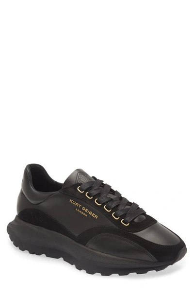 Shop Kurt Geiger Gaspar Sneaker In Black