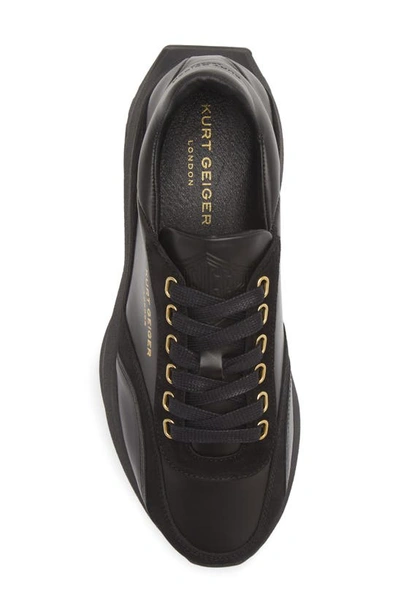 Shop Kurt Geiger Gaspar Sneaker In Black