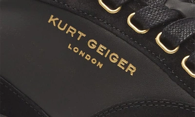 Shop Kurt Geiger Gaspar Sneaker In Black