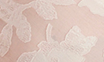 House Of Cb Blush Lace-back Gown In Blush