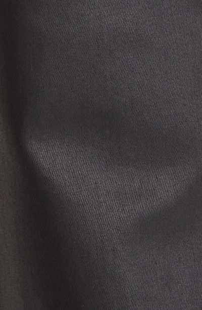 Nydj Marilyn Faux Leather High Rise Straight Jeans In Black In Black Coated