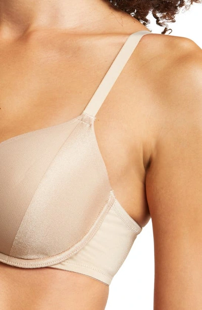 Natori Side Effect Contour Underwire T-shirt Everyday Bra (30ddd) Women's In Cafe