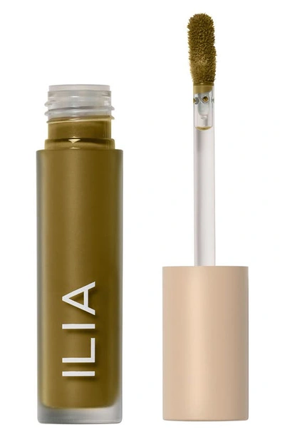 Shop Ilia Liquid Powder Matte Eye Tint In Olive Green