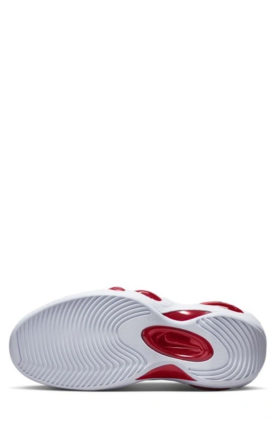 Shop Nike Air Zoom Flight 95 Basketball Sneaker In White/ True Red/ Black