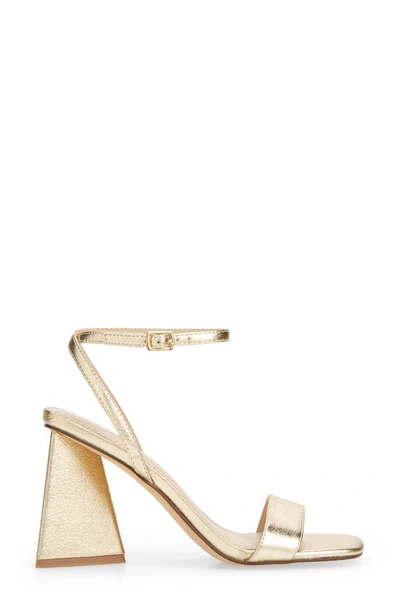 Shop Bp. Parker Ankle Strap Sandal In Gold Metallic