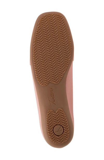 Shop Trotters Sage Flat In Dusty Pink