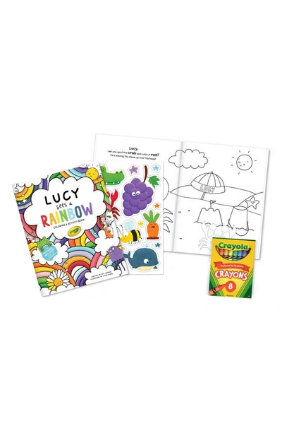 Shop I See Me X Crayola® 'lucy Sees A Rainbow' Personalized Coloring & Activity Book