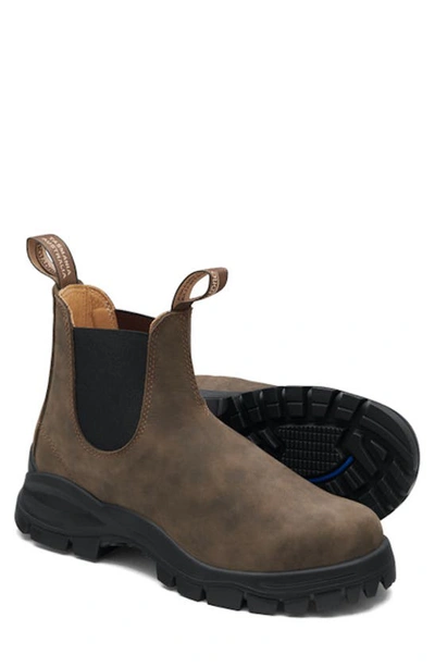 Blundstone Footwear Chelsea Boot In Rustic Brown