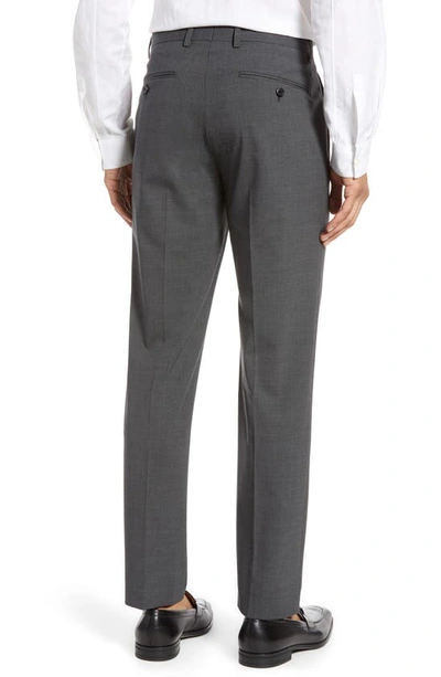 Theory Mayer New Tailor 2 Wool Dress Pants In Charcoal