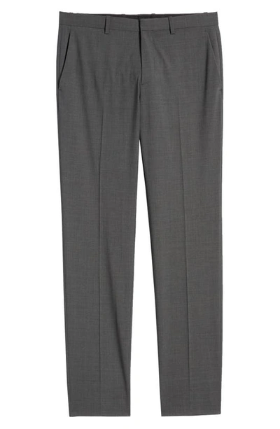 Theory Mayer New Tailor 2 Wool Dress Pants In Charcoal