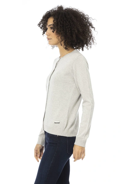 Shop Baldinini Trend Gray Wool Women's Sweater