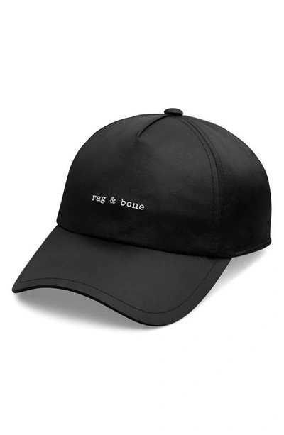 Shop Rag & Bone Avery Baseball Cap In Black