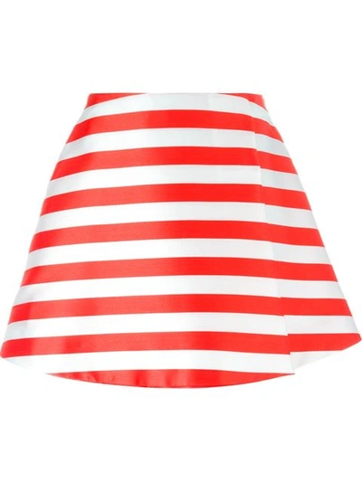 Vivetta Striped A-line Skirt