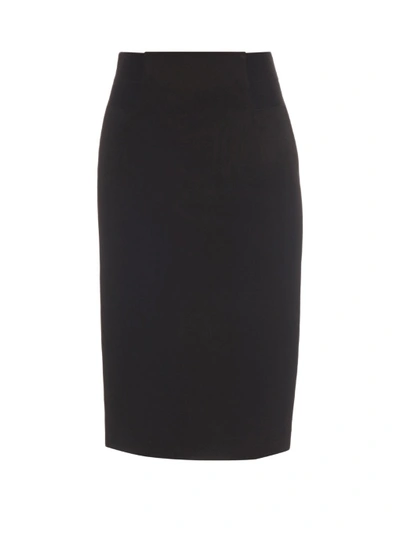 Diane Von Furstenberg 'geri' Knit Pencil Skirt In Black