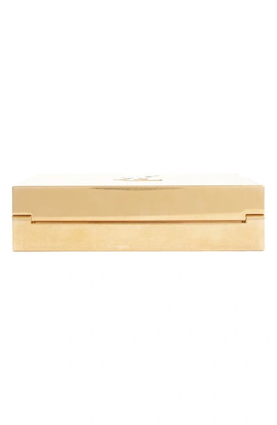 Shop Saint Laurent Tuxedo Box Bag In Pale Sun/ Oro Antico