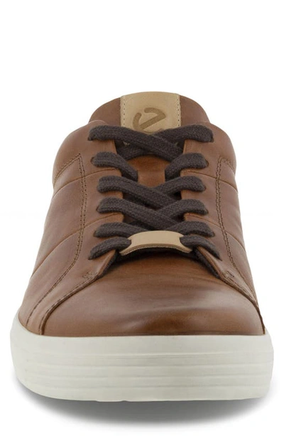 Ecco Soft X Sneaker In Amber