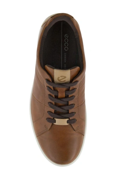 Ecco Soft X Sneaker In Amber