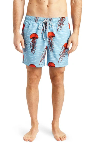 Shop Rainforest So Jelly Swim Shorts In Tangerine