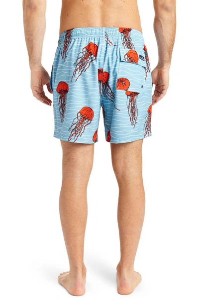 Shop Rainforest So Jelly Swim Shorts In Tangerine