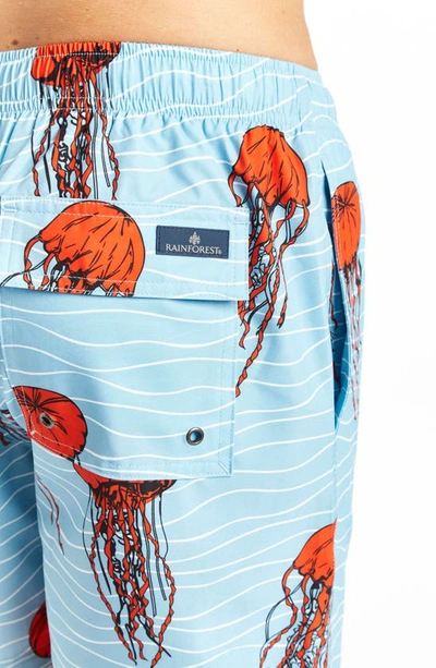 Rainforest So Jelly Swim Shorts In Tangerine