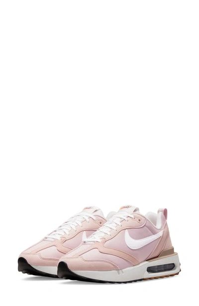 Nike Women's Air Max Interlock 75 Light Casual Sneakers From Finish Line In Pink Oxford/ Summit White
