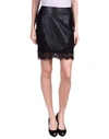 Roberto Cavalli Knee Length Skirt In Black