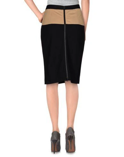 Shop Hoss Intropia Knee Length Skirts In Black