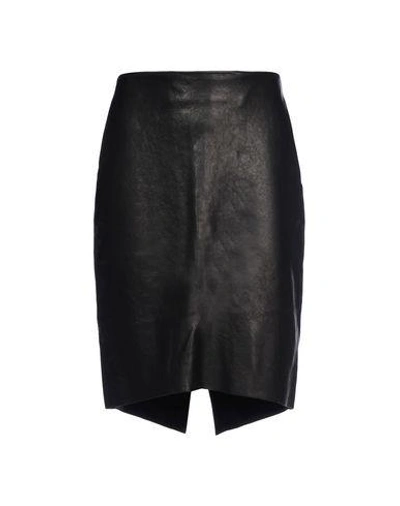 Shop Titania Inglis Knee Length Skirt In Black