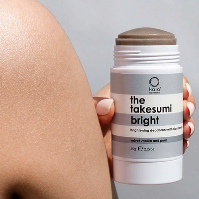 Kaia Naturals Brightening Deodorant + Body Balm With Niacinamide Velvet Vanilla And Pear
