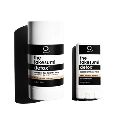 Kaia Naturals Charcoal Deodorant Black Oak & Bourbon
