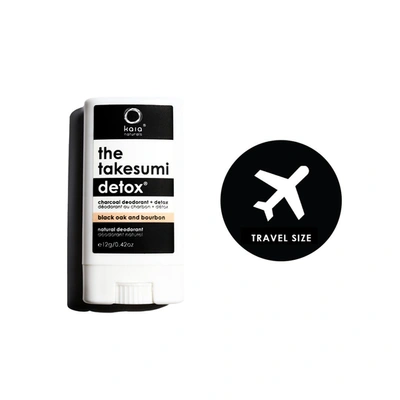 Kaia Naturals Charcoal Deodorant Black Oak & Bourbon