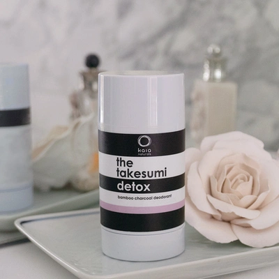 Kaia Naturals Charcoal Deodorant Cold Pressed Rose