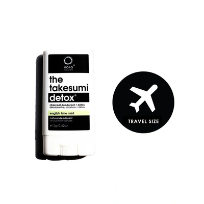 Kaia Naturals Charcoal Deodorant Lime Mint
