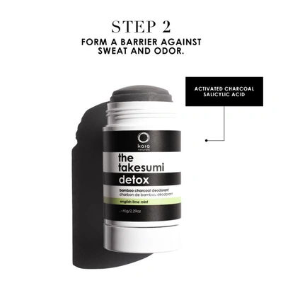 Kaia Naturals Charcoal Deodorant Lime Mint